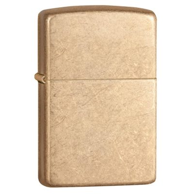Zippo Armor Tumbled Brass 28496